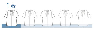 レディース半袖単品