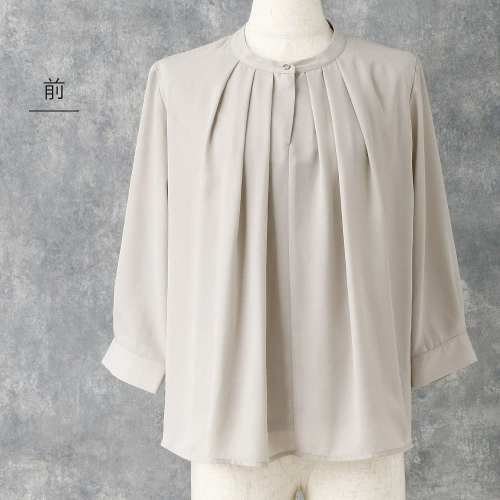 ブラウス 七分袖