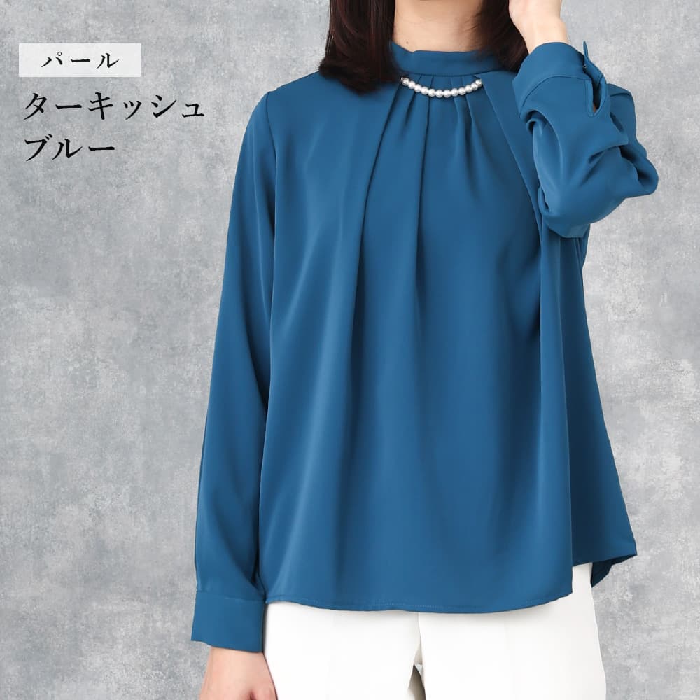 甘すぎないお仕事ブラウス